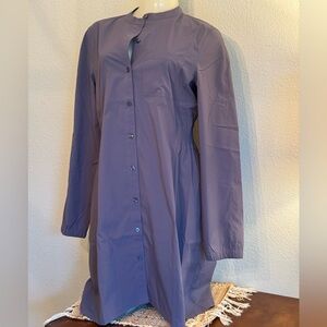 ATHLETA Button Down Long Sleeved Dress